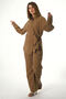 Women's 100% Modal Summer Tie Elastic Waist Suit - 4