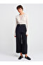 71616 Culotte Pants with Belt-Black