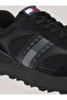 Men's High Comfortable Sole Suede Detailed Black Sneakers Em0Em01537-Bds - 8