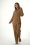 Women's 100% Modal Summer Tie Elastic Waist Suit - 5