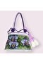 Crochet Knitted Detailed Leather Shoulder Bag, Handmade Special Design Tote Bag - 8