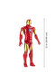 Marvel Avengers Titan Hero Iron Man Action Figure 30cm - 6