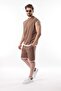 طقم تي شيرت رجالي بأكمام قصيرة من Mink E7308 - 2