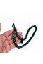 Galalit 1940 Cast Old French Capsule Cut 8.5X11.5Mm Rosary Bead - Emerald Green - 5