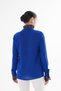 Large Size Crepe Shirt with Hidden Placket - Guipure Lace, Hair Mesh Accessory G0069 - 5