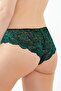 718 Women's Lace Back Panties-green - 4