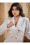 Double Breasted Notch Lapel Blazer Mini Dress - 4