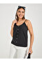 Solid Woven Cami with Buttons