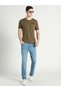 Mid Rise Straight Fit Stretchable Jeans - 3