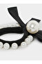 Ribbon Big Pearl Hair Tie - 4