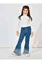 Gradient Print High Waist Flare Jeans - 2