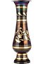 Brass Flower Pot 8Cm X 8Cm X 24Cm Black, Gold - 2
