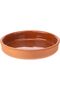 Round Flat 23Cm X 23Cm X 4Cm Clay Colour