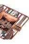 Dubai Souvenir Plate Square L(10cm) xW(10cm) xH(1cm) Transparent - 3