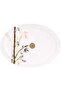M/Mine Oval Platter - 25cm x 34cm x 3cm, White
