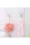 5Pcs Self Adhesive Clear Hanger Metal Hooked Hanger - 4