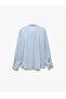 Classic Lapel Long Sleeve Viscose Shirt - 4
