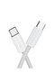 VIBE Braided Type C to C Cable - 60W - Grey - 1M - 2