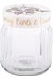 Stylish Glass Storage Jar For Kitchen - Transparent & Durable