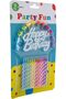 Portable and Long-lasting Party Fun Candle - L 15 x W 24 x H 1cm, Multicolour, 12 Pieces - 3