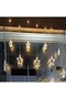 ستارة نجوم رمضانية Stars LED Curtain String Lights Window Curtain - 2