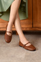 Mia Women's Ballerinas Comfortable Lightweight No Sound Orthopedic Daily Shoes Ballerinas Home Office Outdoor Shoes - 2