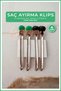 Pro Hair Clamp Non-Marking Hair Clamp - Makeup Blow Dry Wave Hair Gripper Clip Hairpin Set