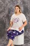 Plus Size Capri Pajama Set