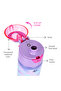 Insulated SS Water Bottle w/ Spray Mermaid - 640ml - 4