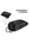 KUBA BLUEBIRD Waterproof Black Motorcycle Tarpaulin With MIFLON THICK PREMIUM FABRIC CLIPS - 5