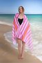 100X180 cm Line Beach Towel (Beach Bag and Bonus) Pink - 4