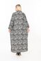 Women's Long Sleeve Plus Size Woven Summer Long Sleeve Dress - 2