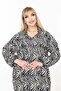 Women's Long Sleeve Plus Size Woven Summer Long Sleeve Dress
