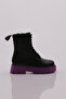 Women's Round Toe Front Laced Thick Sole Boots 2623486216132322