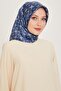 بنقشة المونوغرام سورا ساف حرير وشاح 9207D 01 80