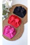 Double Layer Bow Baby Bonnet Set of 3 - 3