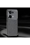 Redmi Note 13 4g Case with Camera Protection Carbon Pattern  Silicone + Full Coverage Screen Protector - 8