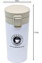 Vacuum Bottle Flask 500ml, BPA Free, Leak Proof, Sweat Free, Refillable for Hot & Cold Drinks - 6