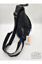 Seventen Unisex Blue Black Cross Shoulder Bag 2213 - 3