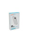 Blue 10000Mah  Powerbank Type-C Usb A And Micro With Digital Display- White