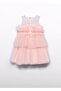 Abel&Lula Girl's Layered Dress_Mnvs5036 - 3