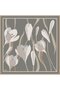 Floral Print Pure Silk Twill Scarf 9302D 04 - 4