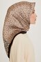وشاح كلاسيكي منقوش سيرا ساف حرير 9248D 80 32 - 2