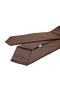 Russet Brown Classic Tie with Plain Handkerchief Kk13166 - 5