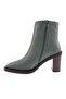 Women's Blunt Toe Heeled Boots 128162821 - 3
