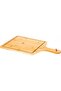 Bamboo Pizza Plate 40Cm X 26CmCh(1Cm Brown