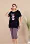 Plus Size Capri Pajama Set