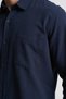 Long Sleeve Foldable Sleeve Men's Linen Shirt (Eg-1842-02) - 8