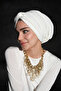 Knotted Full Padded Ready Bonnet - Silk Sandy Fabric – Non-Sweating – Non-Slip – 4 Season Use - 4