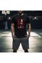 Ataturk Republic Special Series Design Printed Crew Neck 100% Cotton T-Shirt Black